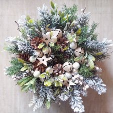 Zimowy wianek z janczarami