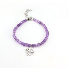 Bransoletka "Królewski Fiolet" z Ametystu 3