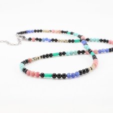 Naszyjnik "Moc Kolorów" – Mieszanka Kamieni Naturalnych