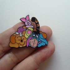 PIN PRZYPINKA BROSZKA KUBUŚ PUCHATEK I PRZYJACIELE