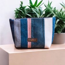 Patchworkowa kolorowa kosmetyczka MAXI