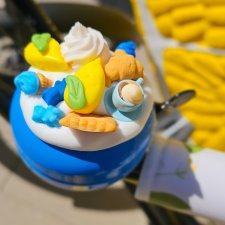 niebieski dzwonek  CYTRYNOWY DESER