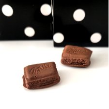 Nakrętki na wentylki  czekolada milka