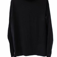 Czarny golf bawełniany vintage H&M XL bluzka z golfem