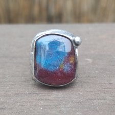 W kolorach różnych - pierścionek regulowany