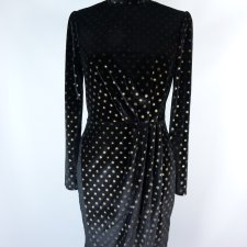 Warehouse welurowa sukienka mini 10 / 36