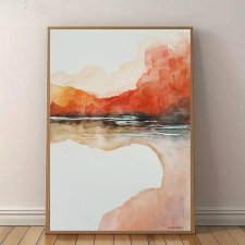 Pejzaż- obraz  akwarela