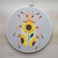 Chrząszcz ze Słonecznegoo Ogrodu.