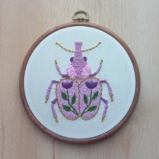 Chrząszcz z Pałacowego Ogrodu.