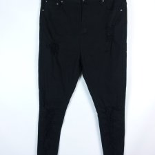 Boohoo skinny jeans dziury dżins 18 / 46