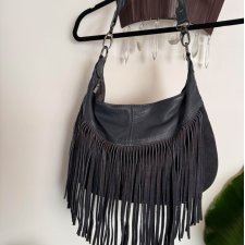 torebka boho zamsz/licowa