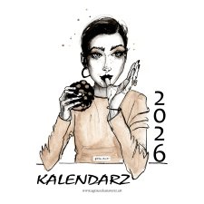 Kalendarz 2026, A3, klasyczny, wiszący, "Ladies by Agnieszka Nawrat"