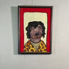 Obraz - PIES JAN - A4