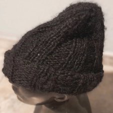 czarna beanie