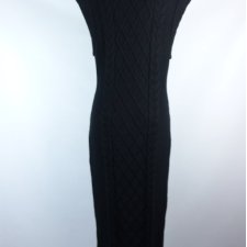 River Island swetrowa sukienka maxi / L