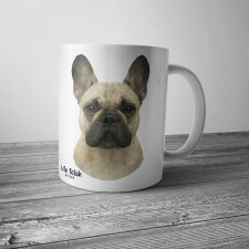 Kubek z buldogiem francuskim