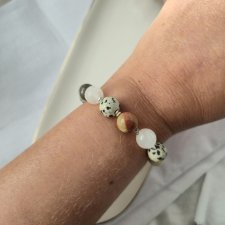 Bransoletka z kamieni naturalnych