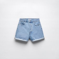 ZARA - SZORTY MOM FIT - 36