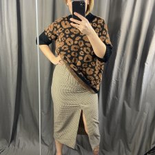 Zara ołówkowa w pepitkę