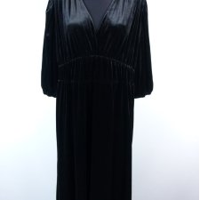 Marks & Spencer welurowa sukienka midi z metką 18 / 46