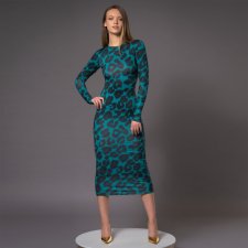 Dopasowana sukienka - Selena Deep Tropic