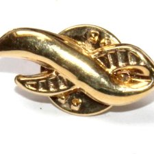 AVON wstążeczka przypinka broszka