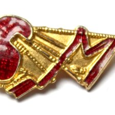 Kolekcjonerska retro przypinka broszka ENGLAND