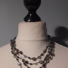 Krótki naszyjnik z masą perłową