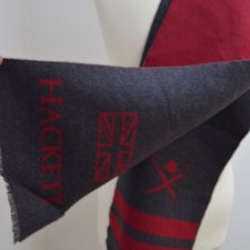 szalik szal Hackett London merino wool 100% wełna merino
