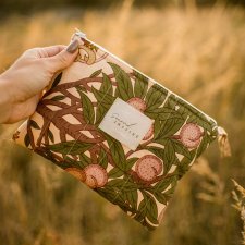 kosmetyczka upcykling ogród