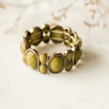 oliwkowa bransoletka