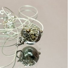 ❦❦ Wisiorek Pingwinek kuleczka ❦❦