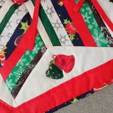 Dywanik, podkład, spódnica pod choinkę,  pokrowiec na stojak