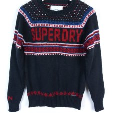 Superdry Vintage męski sweter z wełną / S