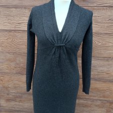 Jigsaw* Wełniana sukienka XS/S