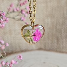 Wieczne kwiaty zawieszka kwiatowy bukiet gipsówka