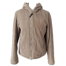 Kurtka sztruksowa lekko ocieplana przejściowa