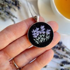 Naszyjnik Wieczór o zapachu lawendy 3