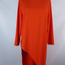 Zara asymetryczna tunika midi / XL