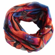 KOMIN vintage SZAL wzory aztecki