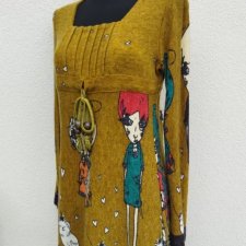 FU HUA - DZIANINOWA SUKIENKA