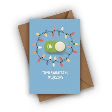 KARTKA ŚWIĄTECZNA- TRYB ŚWIĄTECZNY WŁĄCZONY