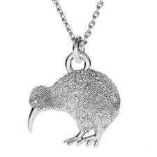 PTAK KIWI- naszyjnik srebro 925