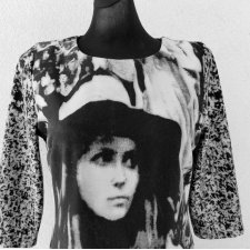 ROMANTIC LINE  -  WZORZYSTA SUKIENKA