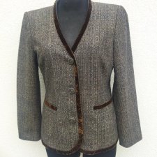 MINOSA PETITE -  WEŁNIANA MARYNARKA