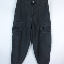 Nutmeg cargo jeans joggery spodnie dżins 14 / 42