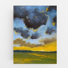 Pejzaż - rysunek pastele