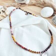 naszyjnik z naturalnych mokaitów