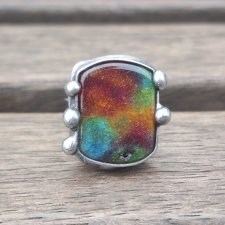 W kolorach różnych- pierścionek regulowany