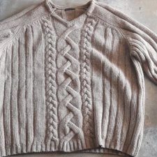 OSKA oversizowy sweter wool